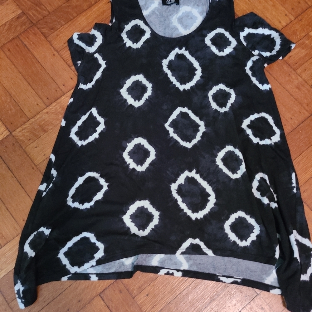 Jones of new york cold shoulder jersey - Picture 2 of 5